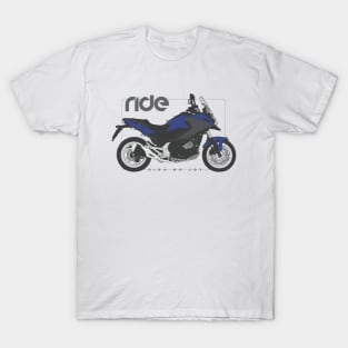 Ride nc750x blue/black T-Shirt